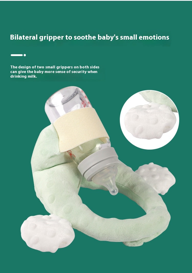 Self-Feeding Baby Pillow _ Bottle Holder
