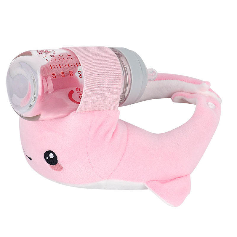 Self-Feeding Baby Pillow _ Bottle Holder