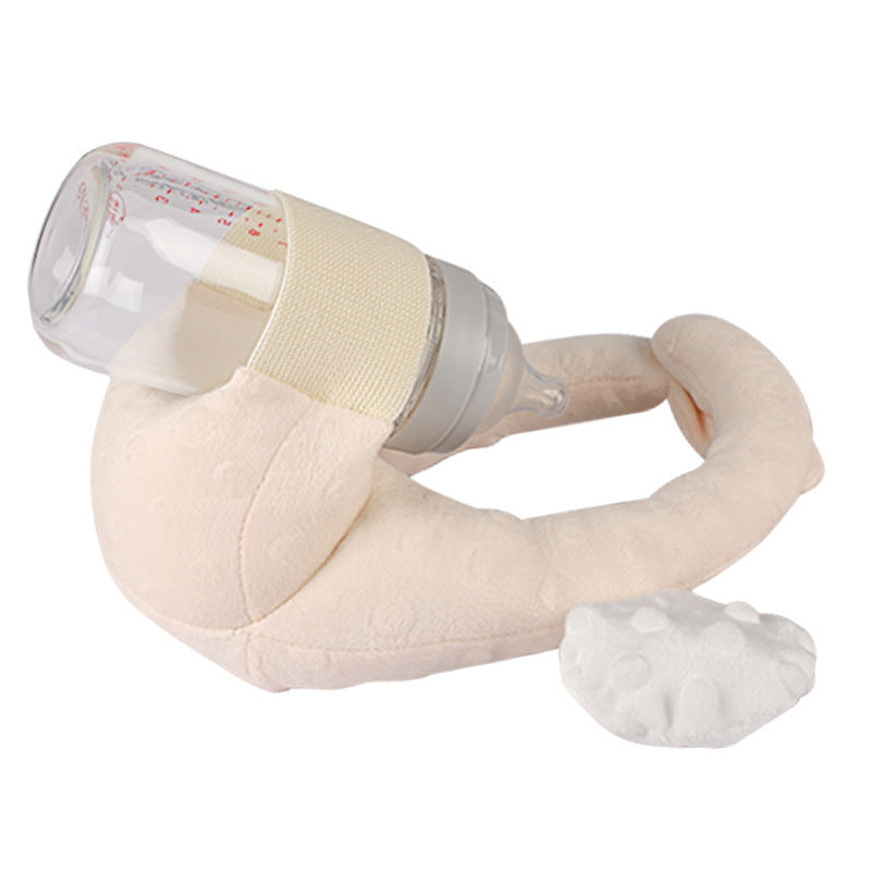Self-Feeding Baby Pillow _ Bottle Holder