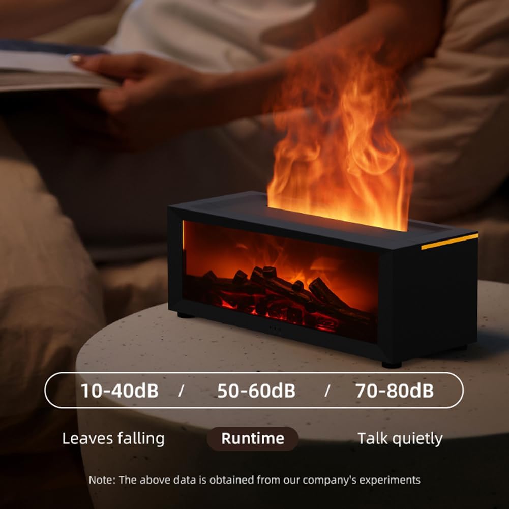3D Flame Aromatherapy Humidifier
