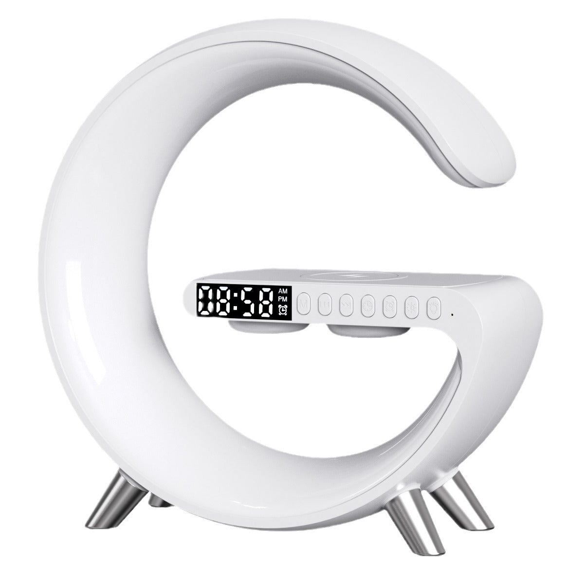 RGB Lamp with Speaker, Charger & Clock