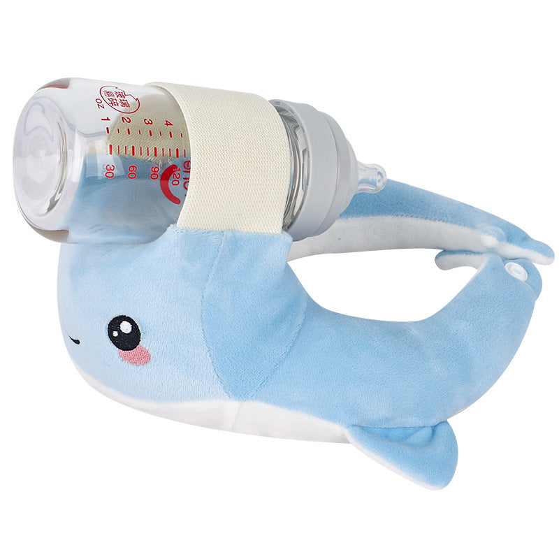 Self-Feeding Baby Pillow _ Bottle Holder