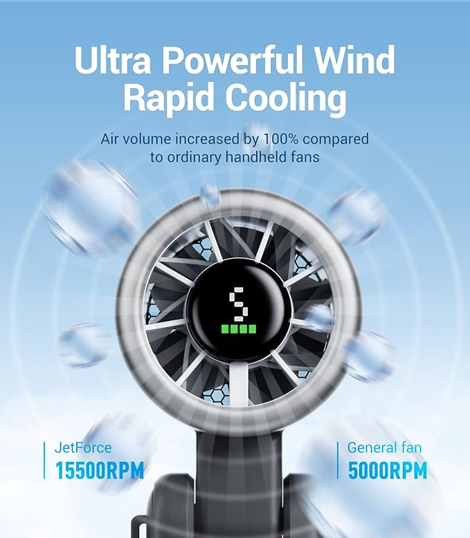 Folding high-speed turbine fan
