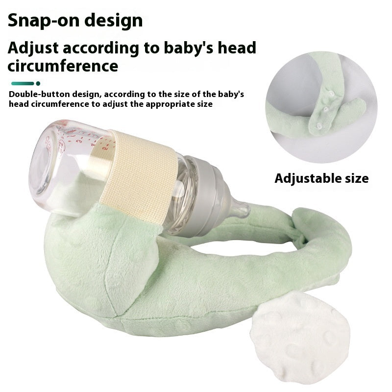 Self-Feeding Baby Pillow _ Bottle Holder