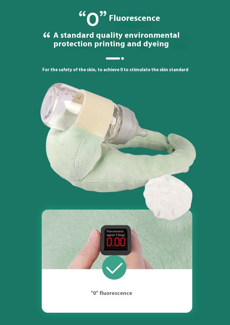 Self-Feeding Baby Pillow _ Bottle Holder