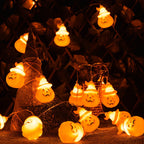 Halloween Pumpkin String Lights