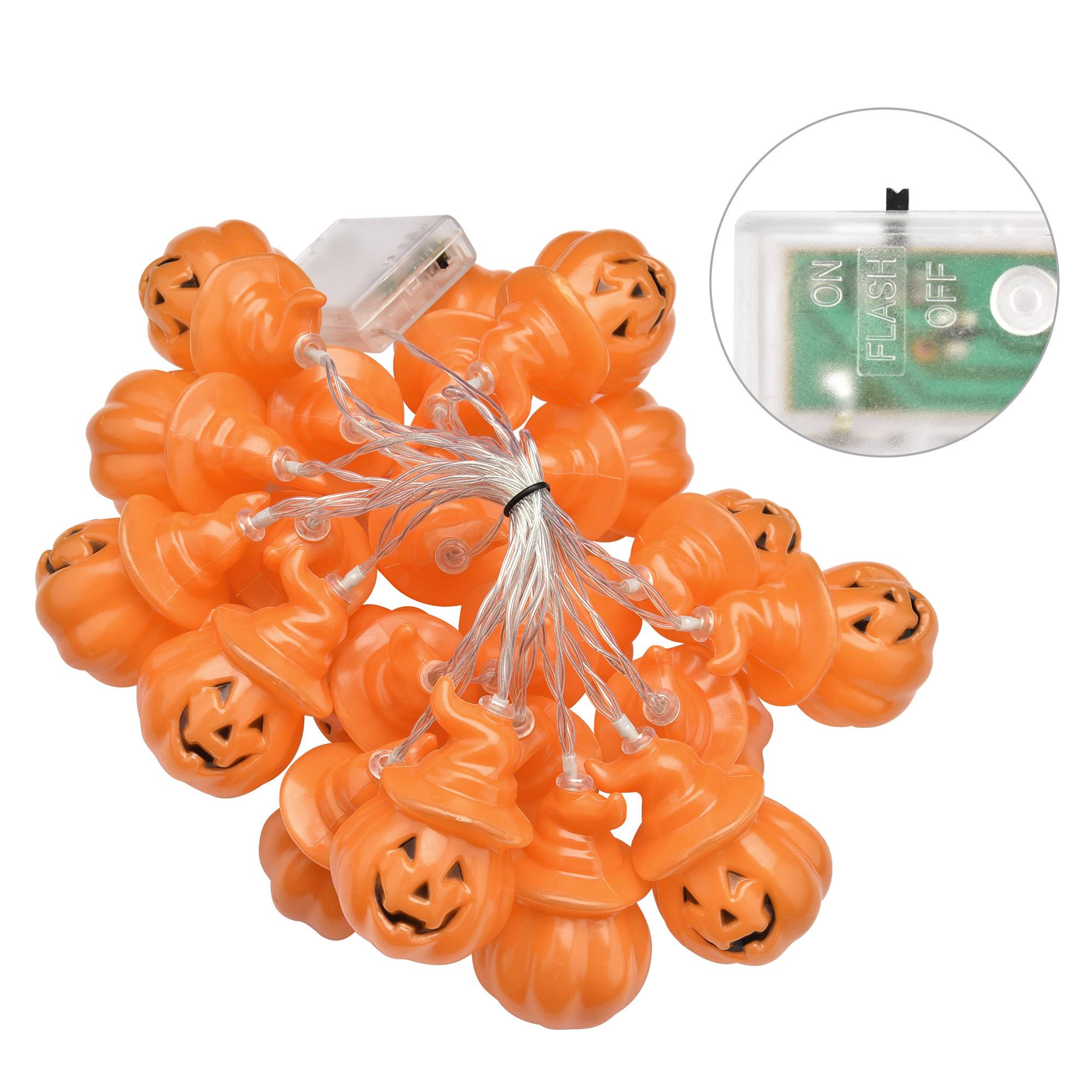 Halloween Pumpkin String Lights
