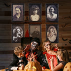 Halloween 3D Scary Face Frame Changing Portrait