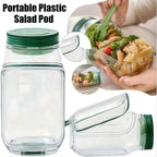 Portable Salad & Fruit Container