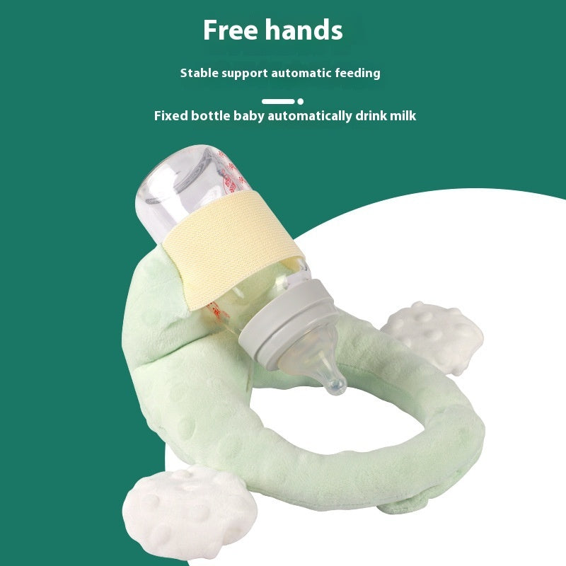 Self-Feeding Baby Pillow _ Bottle Holder