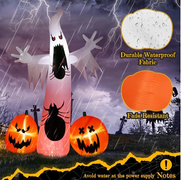 Halloween Inflatables Ghost Spider Pumpkin Outdoor Decorations