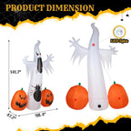 Halloween Inflatables Ghost Spider Pumpkin Outdoor Decorations