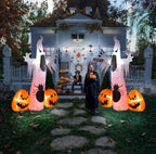Halloween Inflatables Ghost Spider Pumpkin Outdoor Decorations