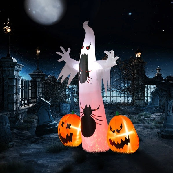 Halloween Inflatables Ghost Spider Pumpkin Outdoor Decorations