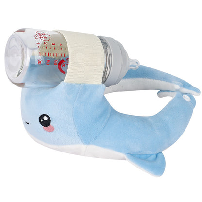 Self-Feeding Baby Pillow _ Bottle Holder