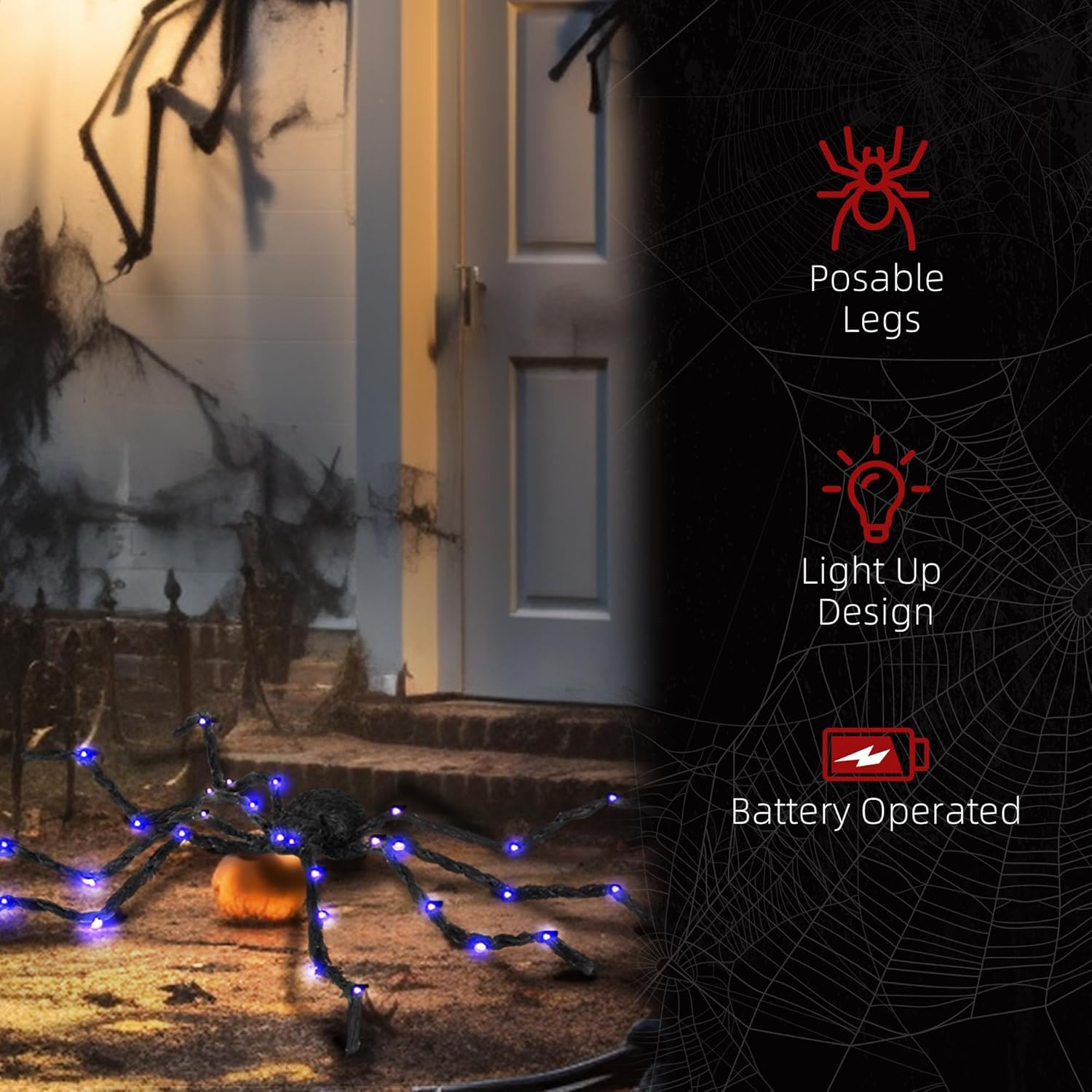 Halloween Decorations Giant Spider