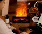3D Flame Aromatherapy Humidifier