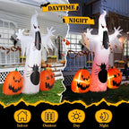 Halloween Inflatables Ghost Spider Pumpkin Outdoor Decorations